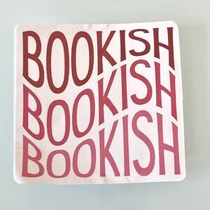 5/$10 Waterproof New Vinyl Sticker Decal Bookish X3 Block Letters